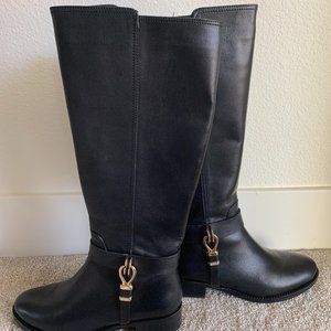 Barney's New York leather riding boots